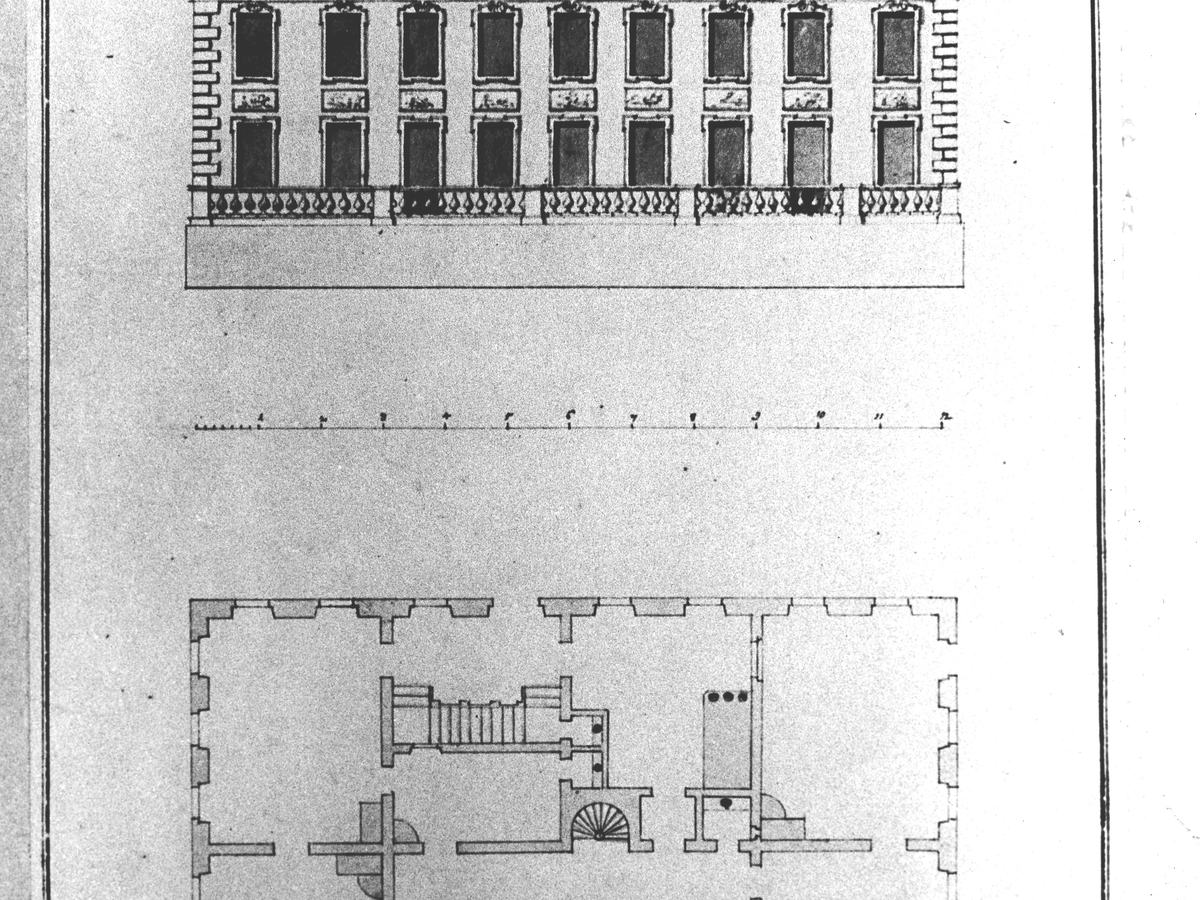 Илл. 14. М. Г. Земцов. Летний дворец. 1726 г.