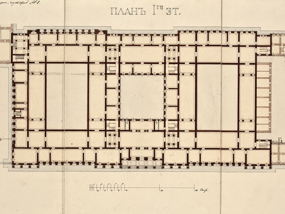 Илл.3,4. К.И. Росси. Проект отделки манежа в Михайловском дворце. 1819 г. 6 [3]