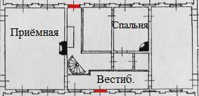 Илл.5. Екатеринофский дворец. План.