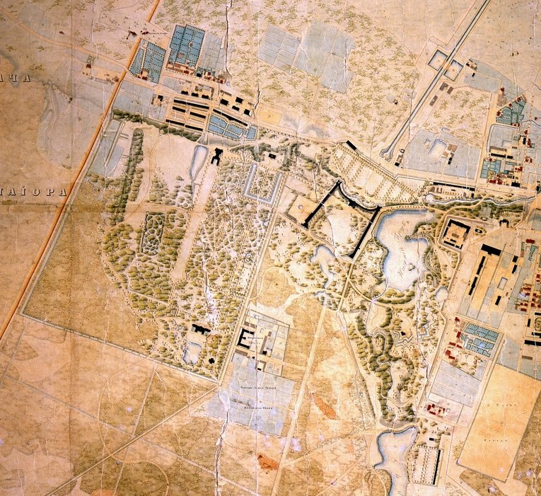 Илл. 2. План Ораниенбаума. 1832.